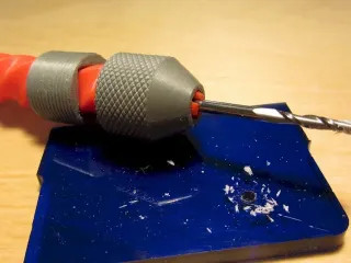 Push Drill with Adjustable Chuck