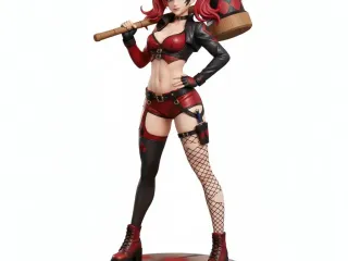 Harley-Queen inspired character