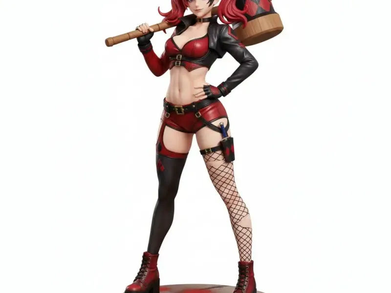Harley-Queen inspired character