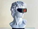 DAVID BUST TABLE CLOCK-0