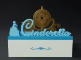 DISNEY PRENSES CINDERELLA KUTUSU - ARABA VERSIYONU-1