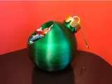 Piatto per caramelle con ornamento natalizio-0