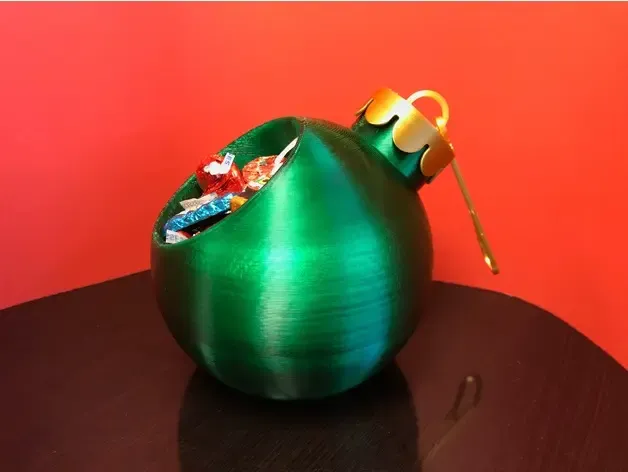Prato de Doces Ornamental de Natal