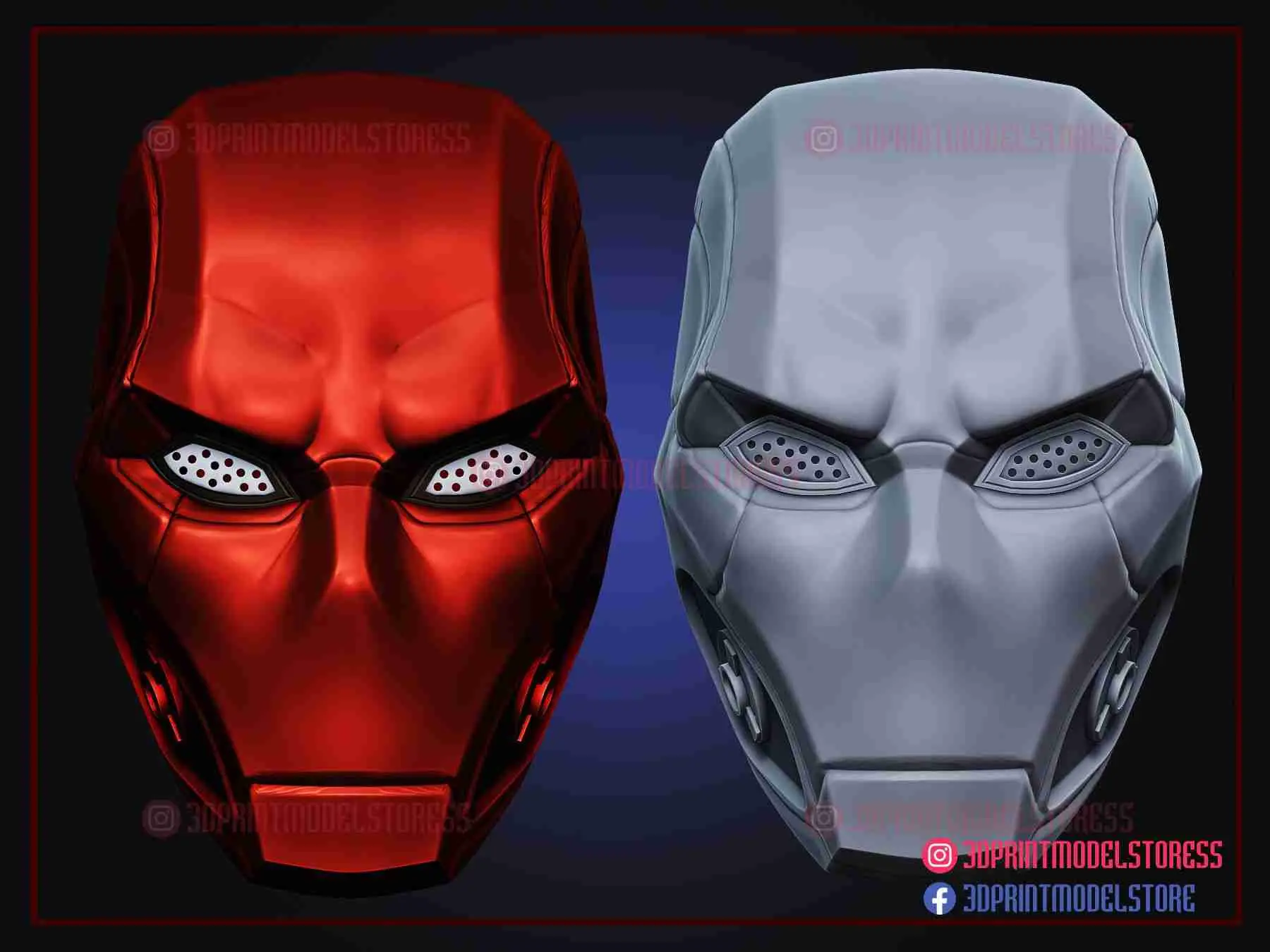 Red Hood Helmet - Titans Season 3 Cosplay