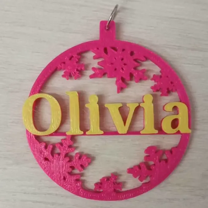 Olivia ornament christmas