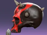 Darth Maul Skull 3d bambu dosyalarıyla dijital indirme-2