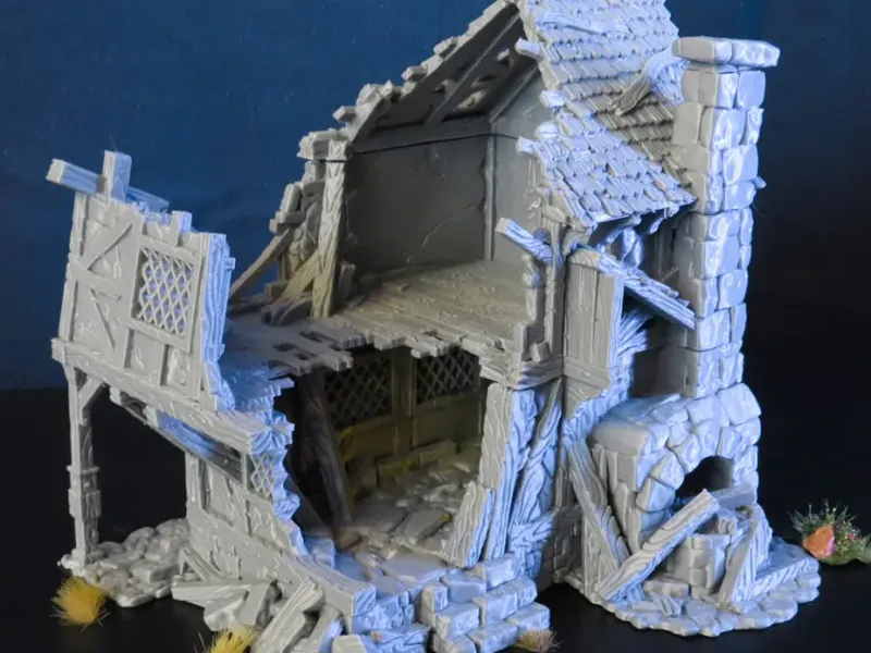 タロークの街 - 廃墟の鍛冶屋 - RPG地形
