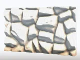 Stone Block Wall Bas Relief Panel-5
