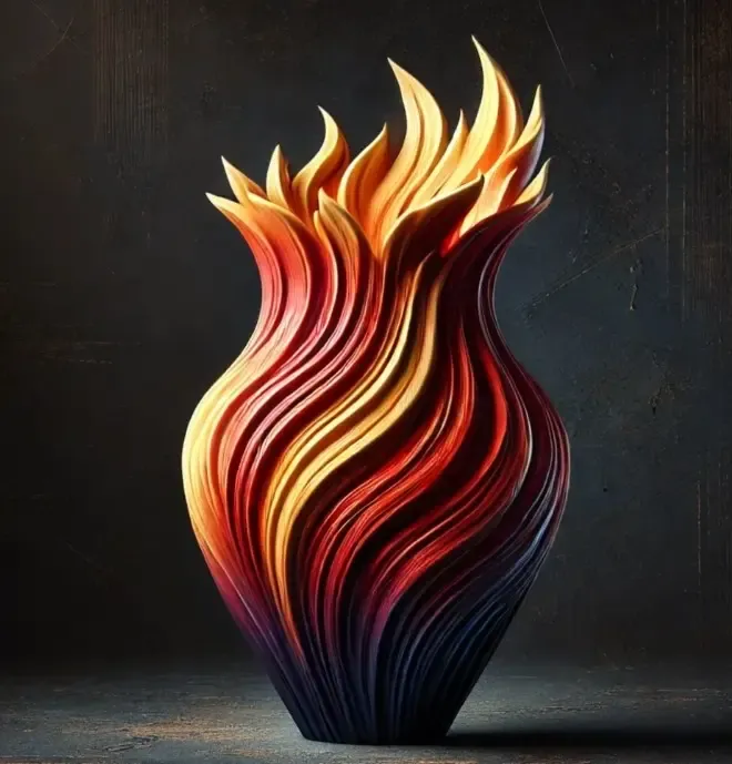 vaso de fogo