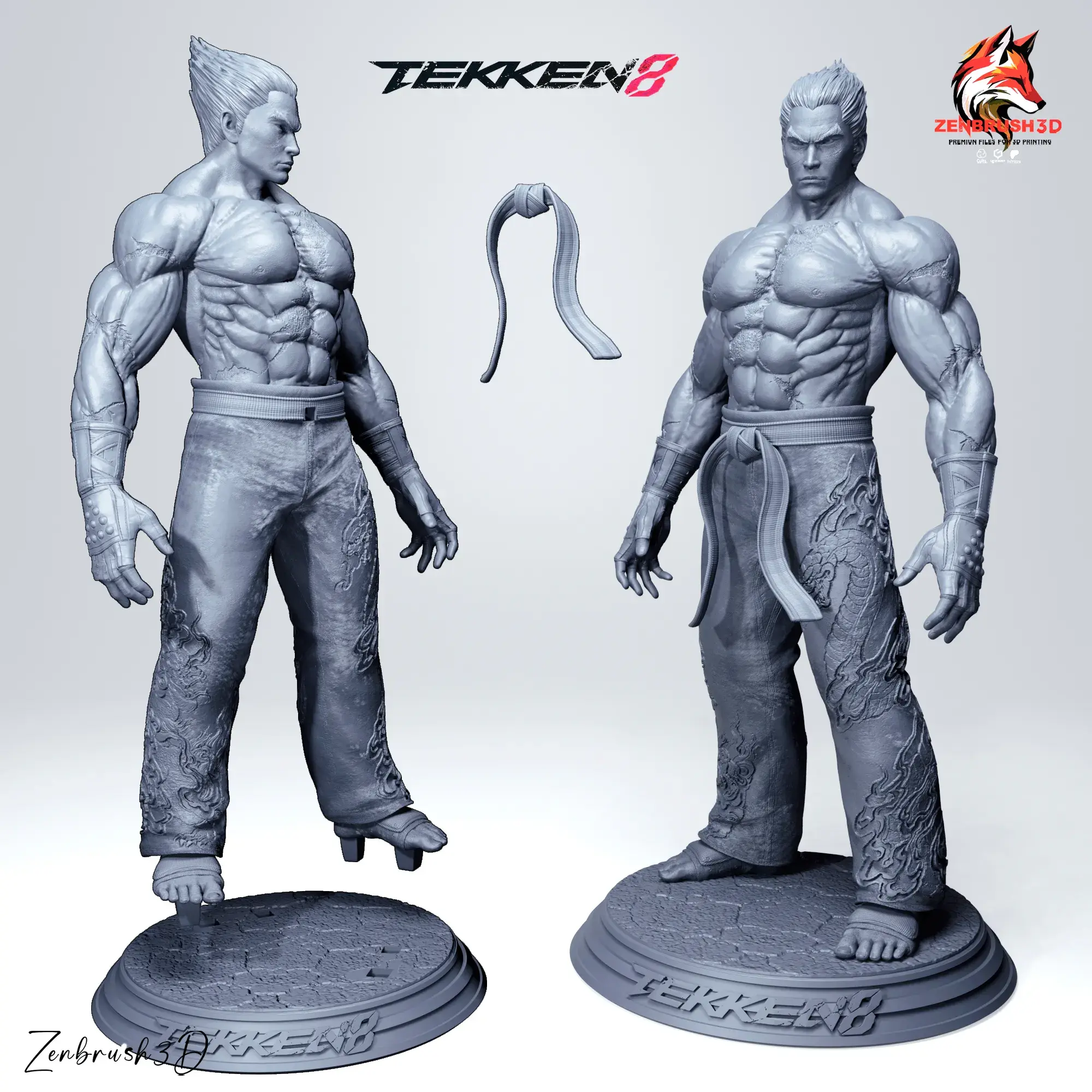 KAZUYA MISHIMA - TEKKEN 8 3D PRINTING