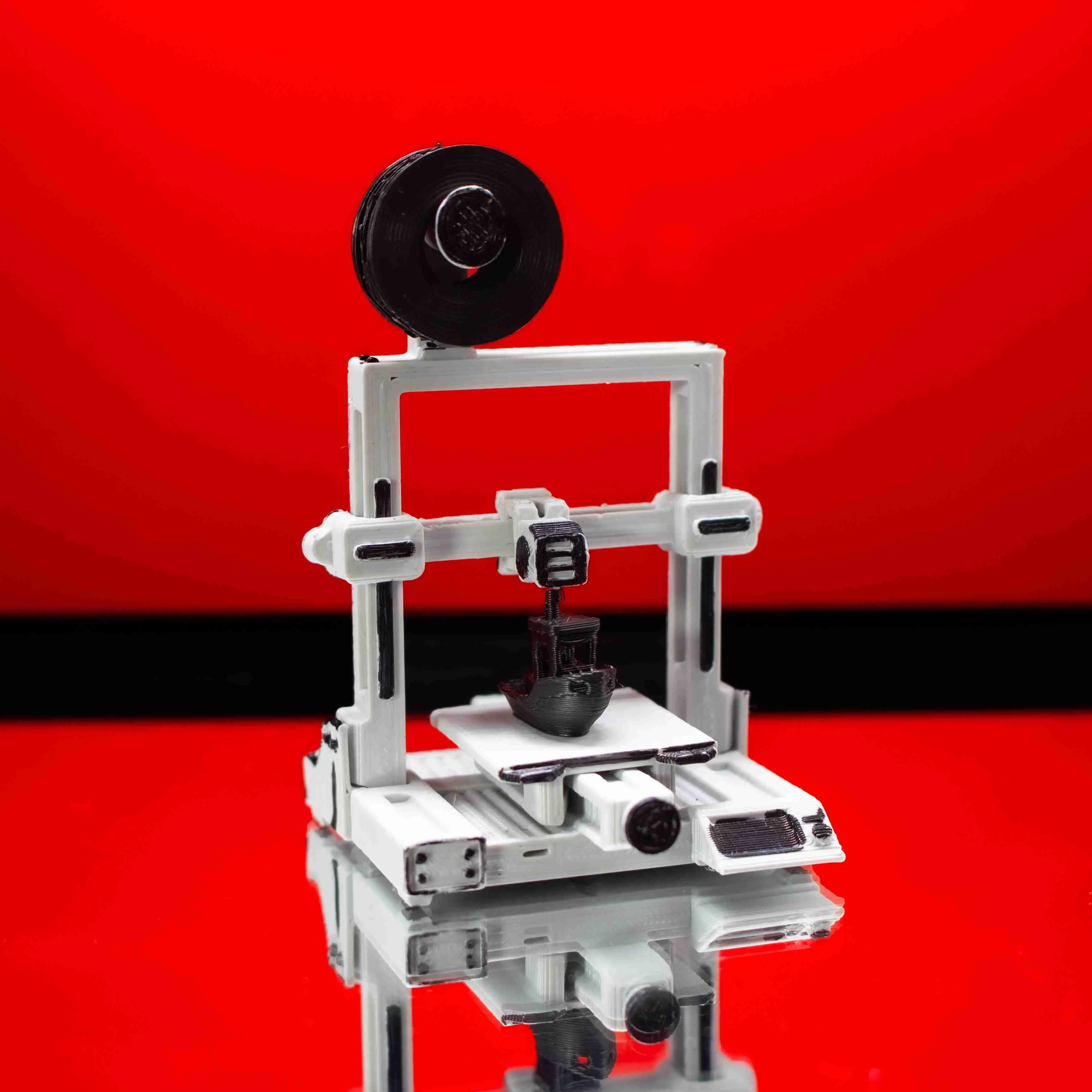 Mini 3D printer - Print in place