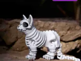 Skeleton Cat Articulated Toy-1