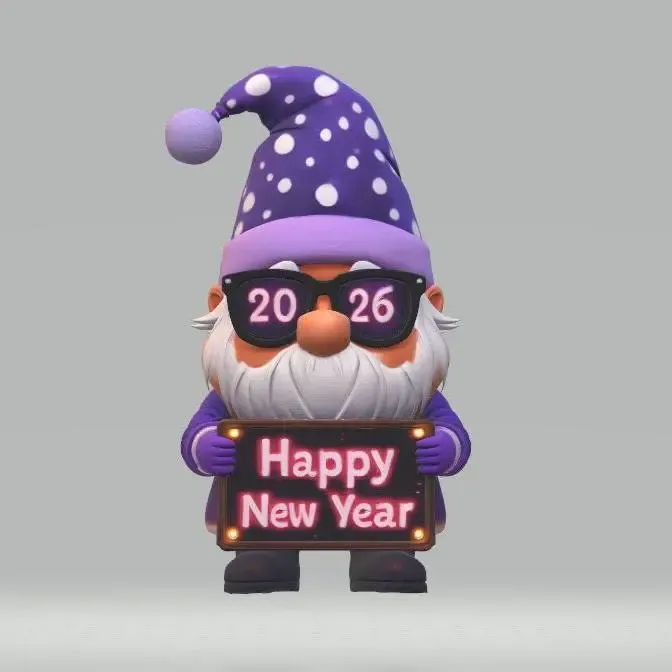 New Year Gnome