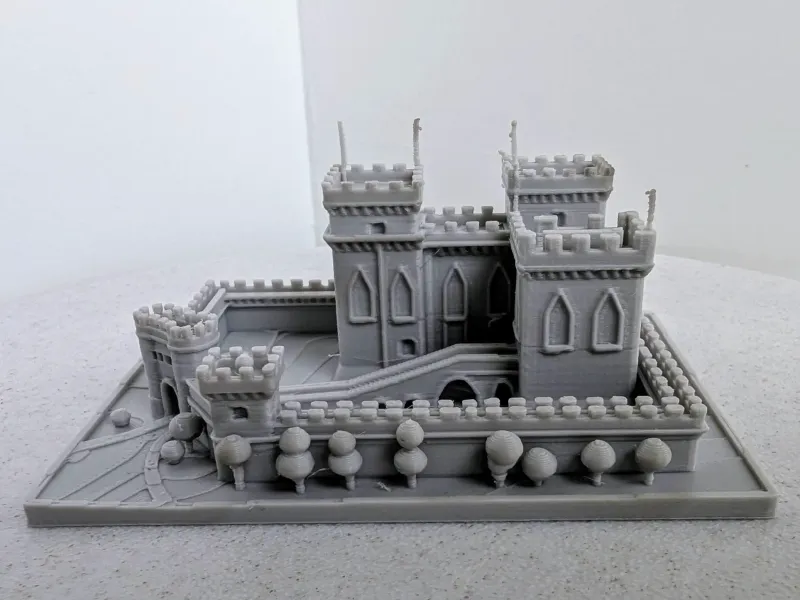 Castle miniature