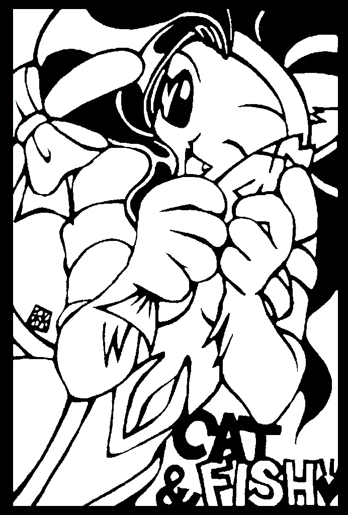 Felicia stencil