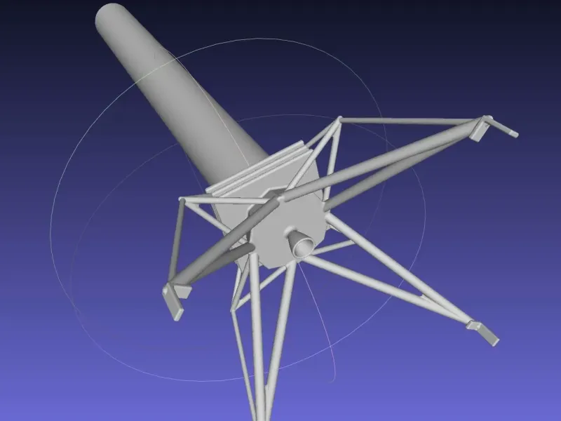 Space X Grasshopper F9R Dev VTOL Test Rocket