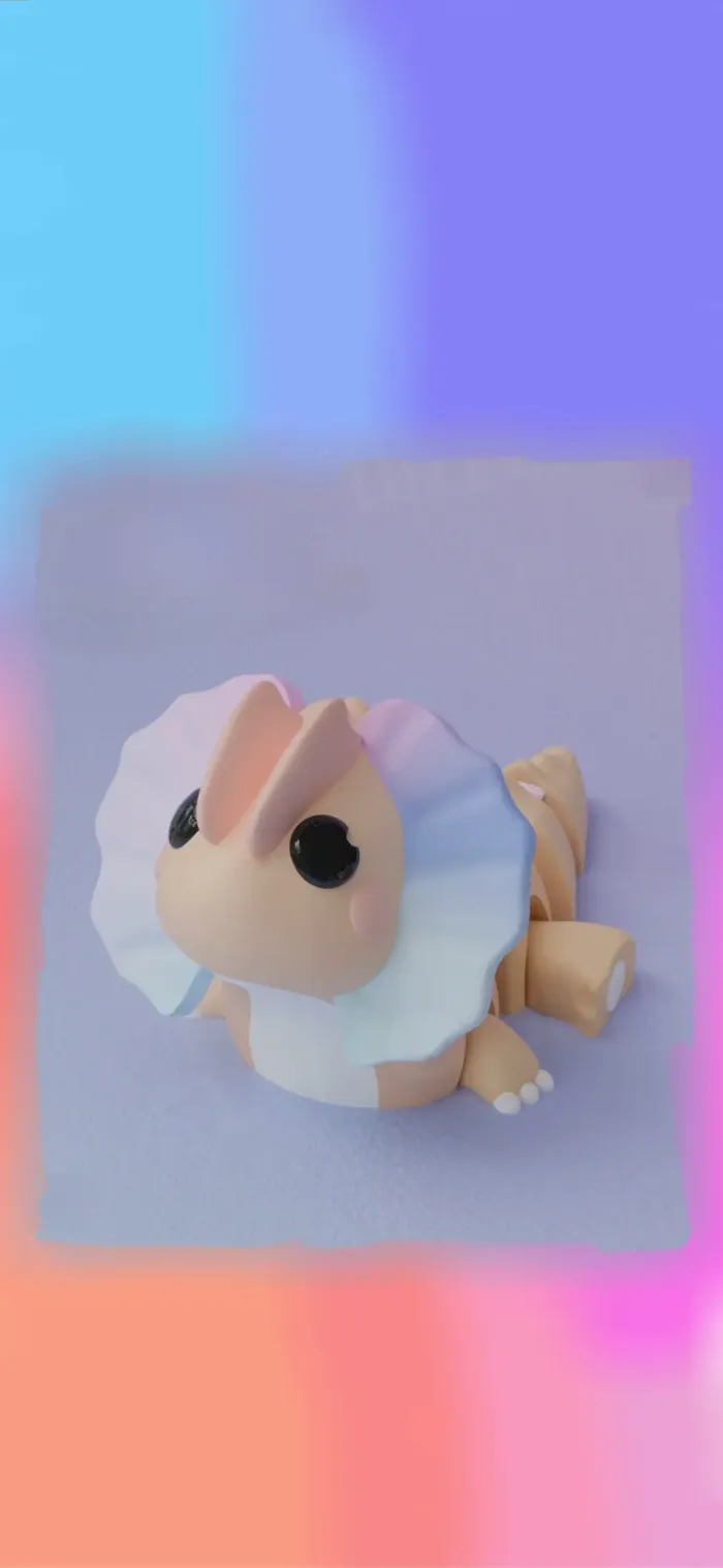 Characters & Creatures STL Download - Flexi Dilophosaurus Dinosaurby ...