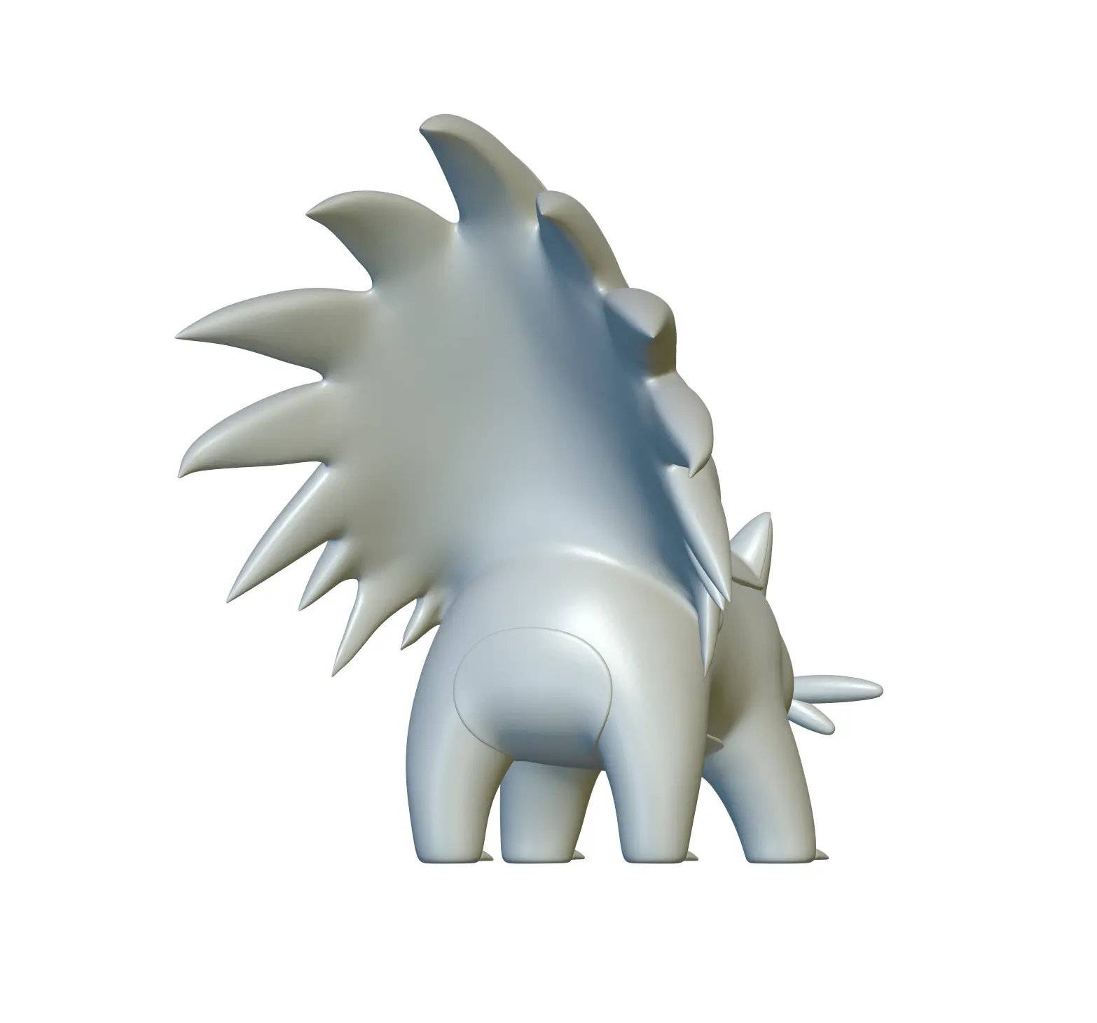 Pokemon Stunky #434 - Ready for 3D Printing!