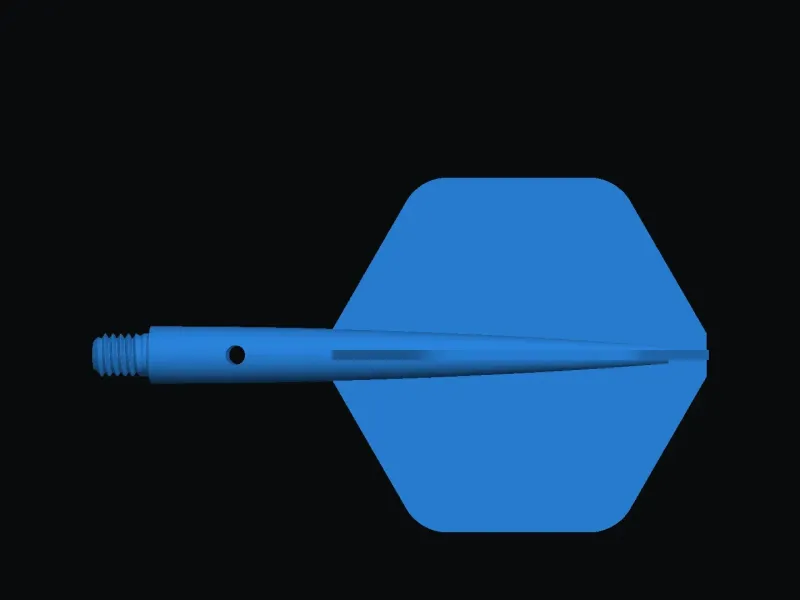 flight and shaft for darts