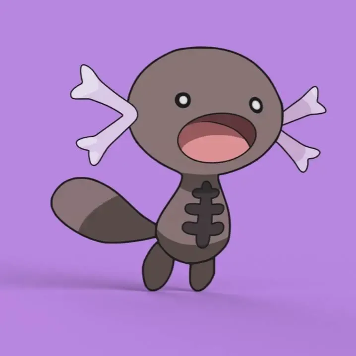 Paldean Wooper Wall Art
