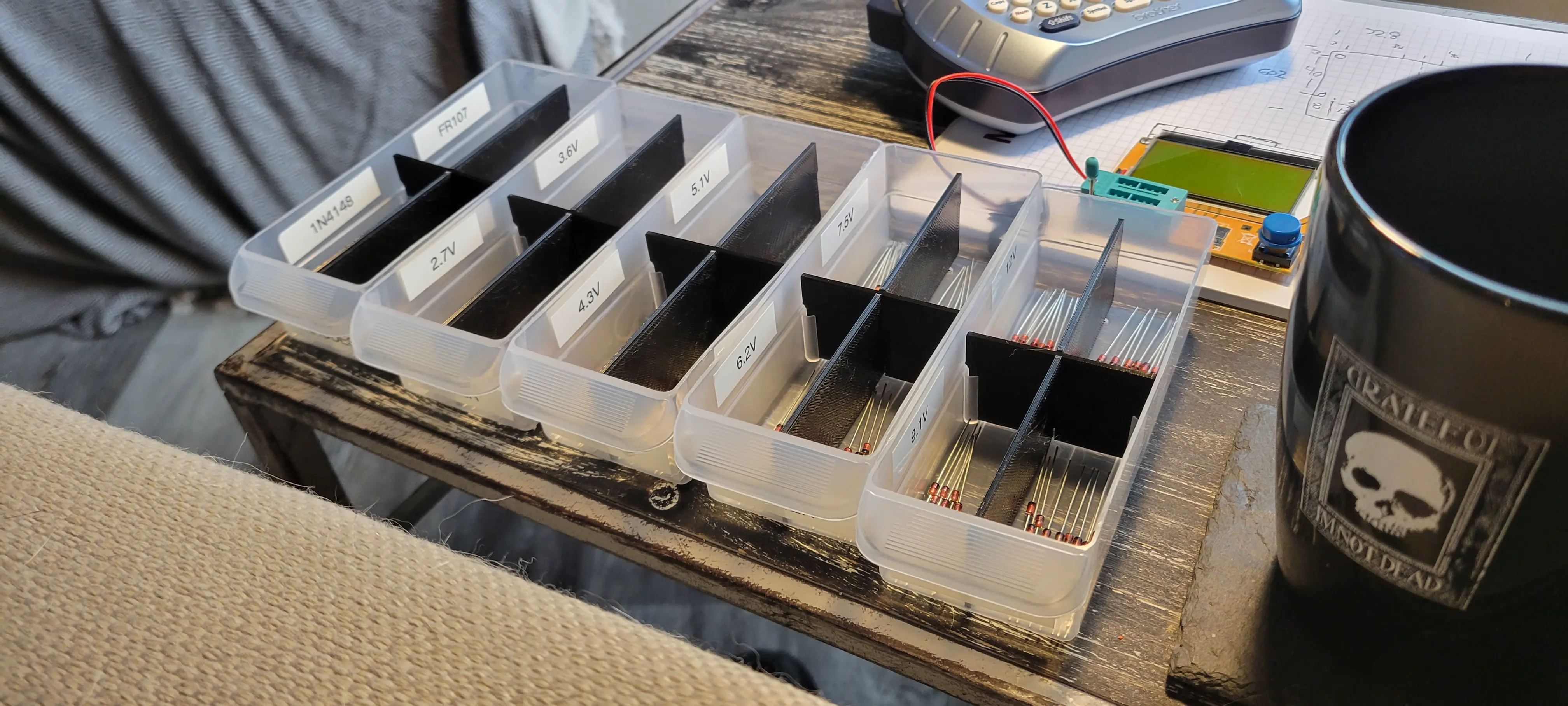 Organizer Tray Dividers (Akro Mils Type)