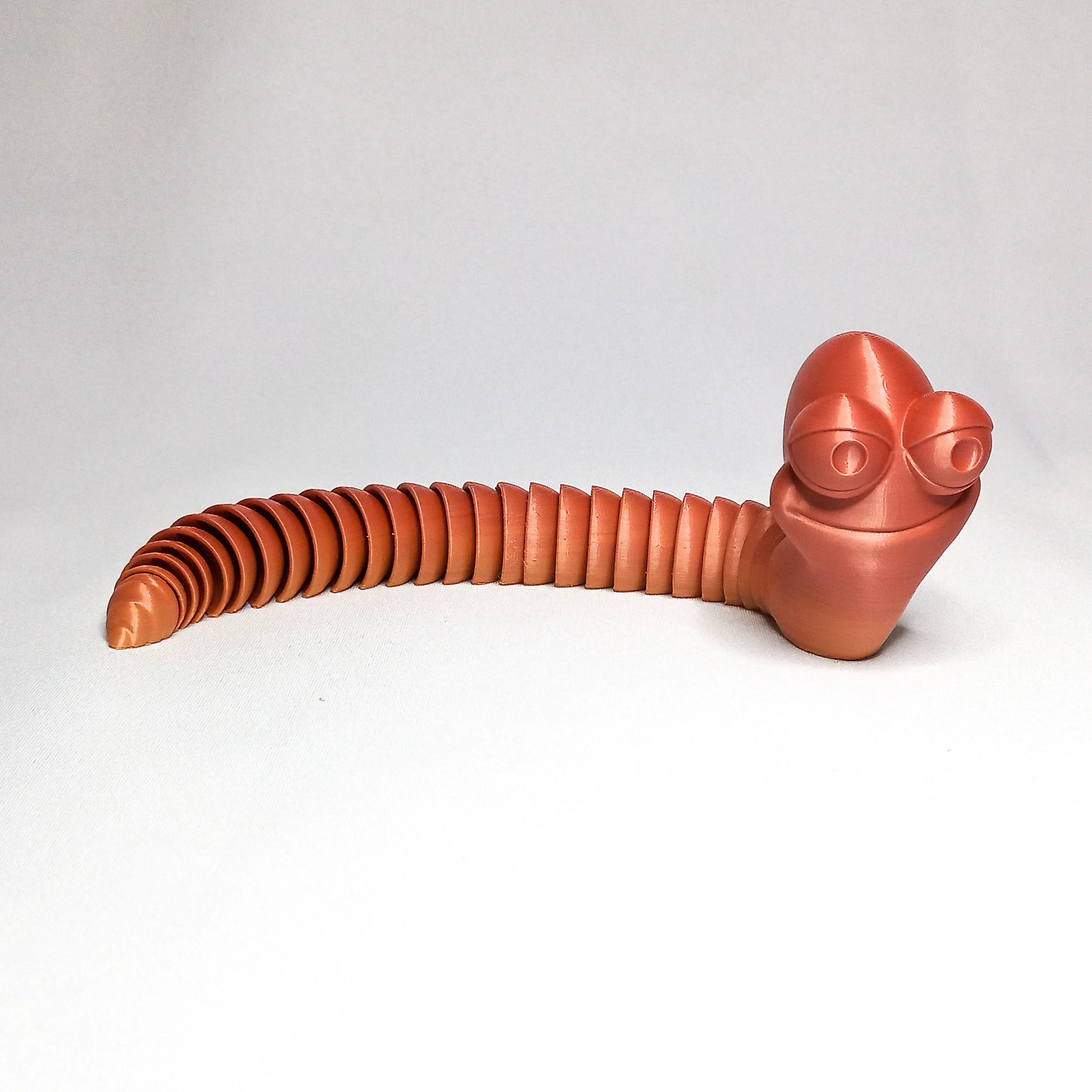 EARTHWORM CARTOON ARTICULATED