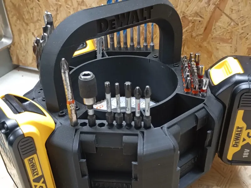 чехол для рукоятки, держатель для 8 аккумуляторов Dewalt / аксессуары
