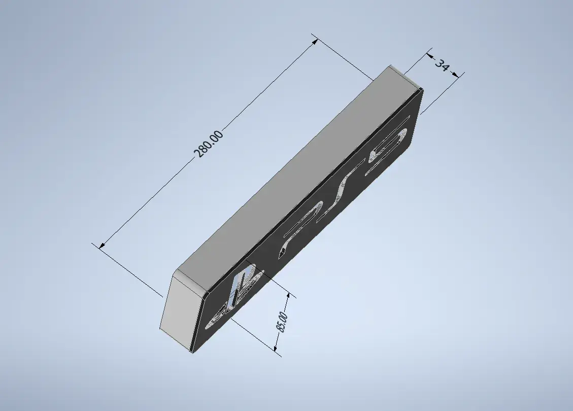 PS5 Led-Schild