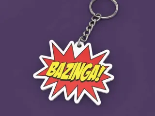 LLAVERO "BAZINGA"