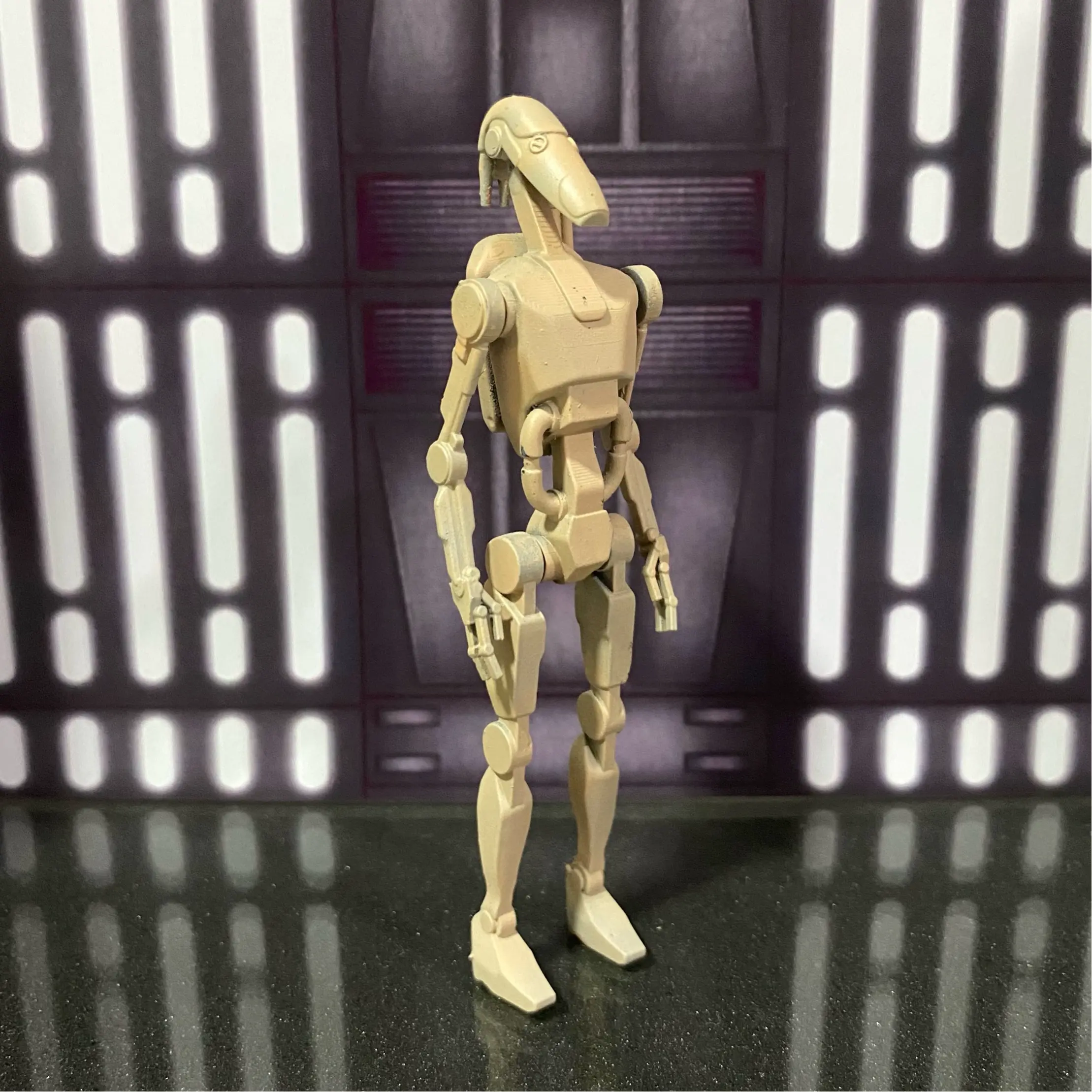 Battle droid b1 series Star Wars vintage toy kenner