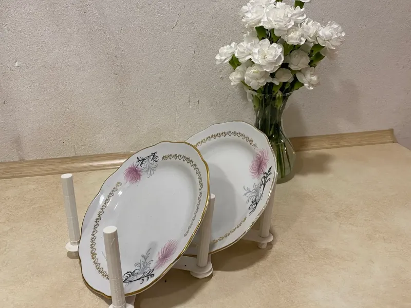 Porte-plats / Support d'assiettes / Organisateur d'assiettes et de couvercles