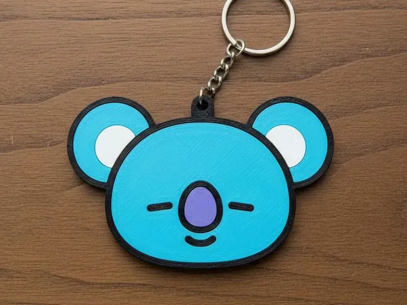 Keychain BT21 - Koya 4 - stl/3mf