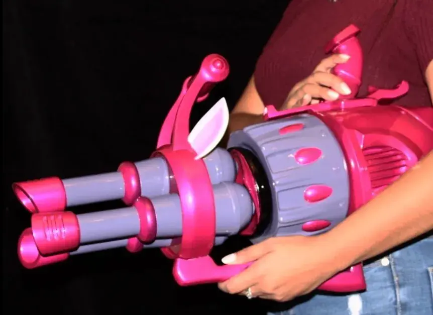 Jinx PowPow Minigun - REAL SIZE COSPLAY FILE