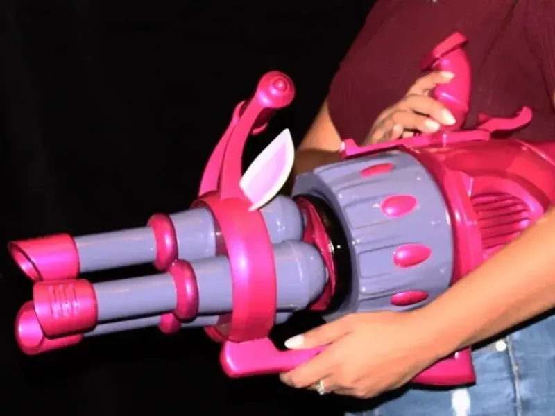 Jinx PowPow Minigun - REAL SIZE COSPLAY FILE