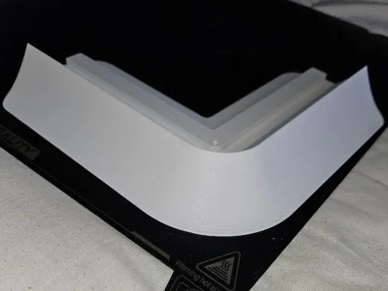 Pieds K1Max (K1, K1C) 177x177mm hauteur 7mm grande largeur