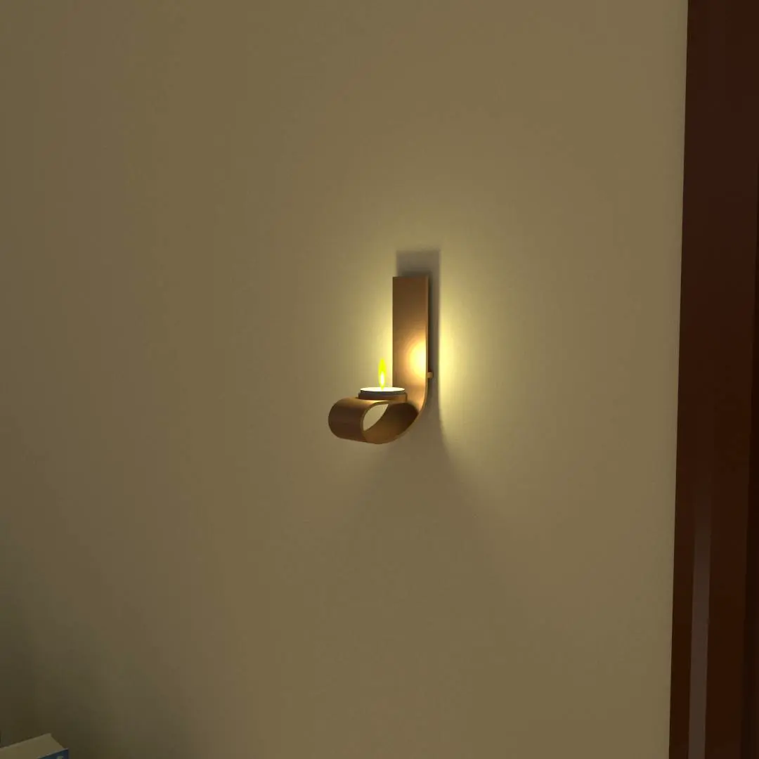 Wall Mounted Tea Light Holder