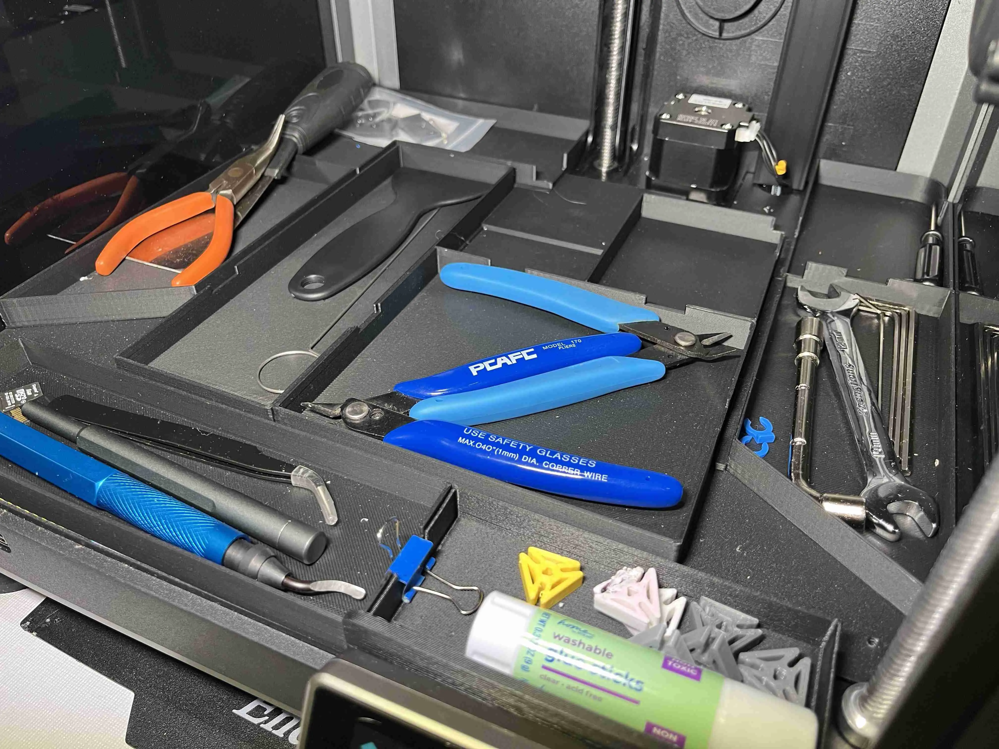 Creality K1 chamber storage trays