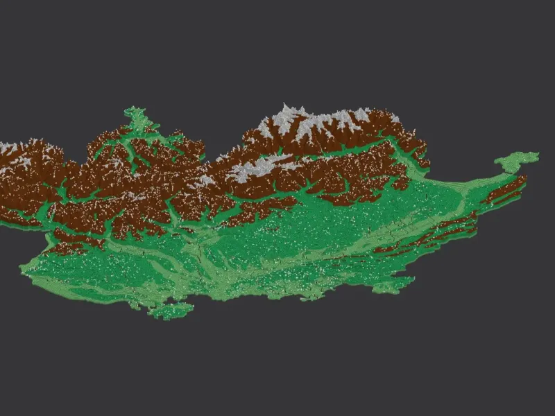 Cantons of Switzerland. 3D Map puzzle (26-piece)