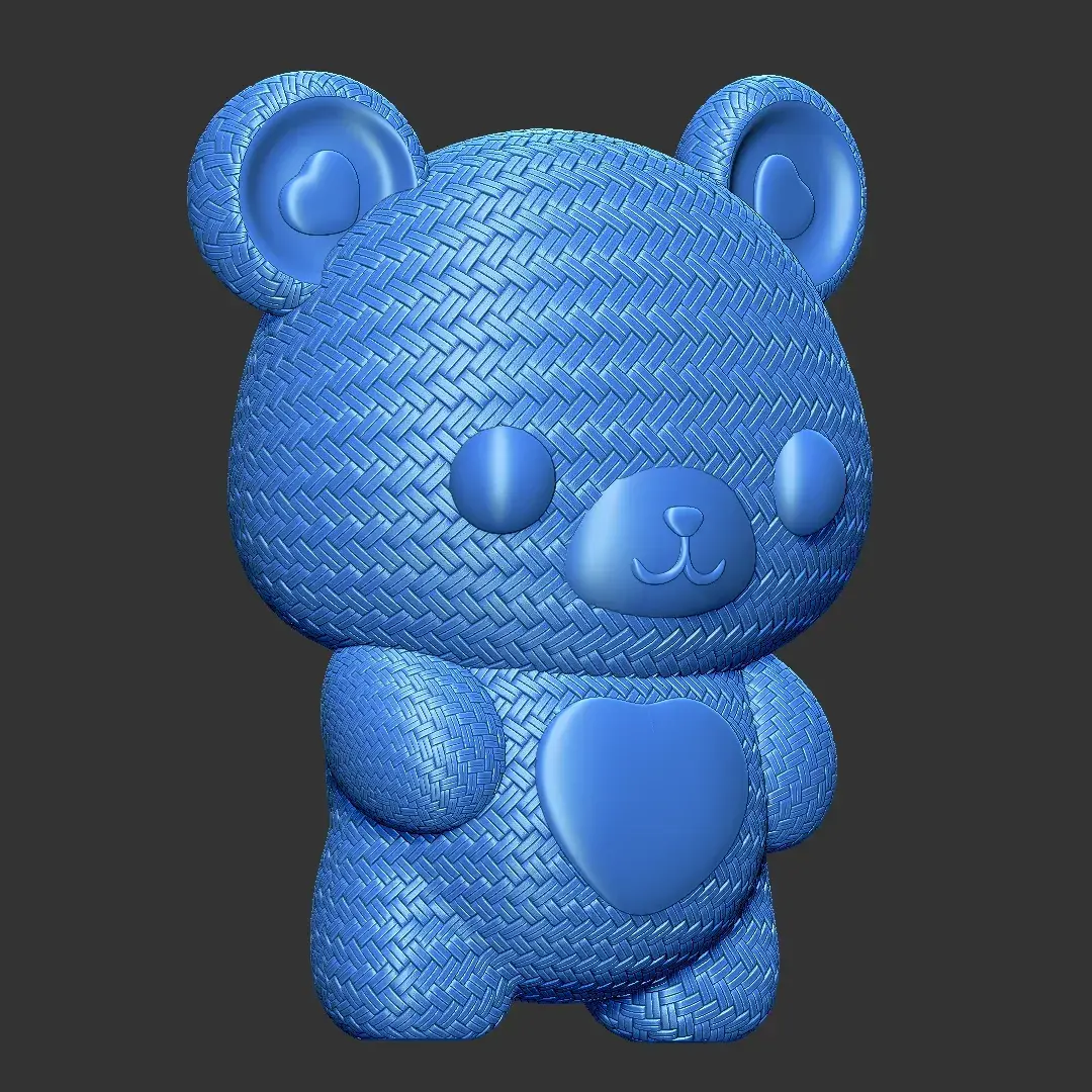 WOVEN TEDDY BEAR