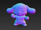 hello kitty x mortal kombat cinnamonroll sub zero-1