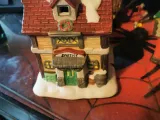 Christmas Village Smithy House with Openings for Lights-4