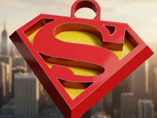 Llavero logo Superman
