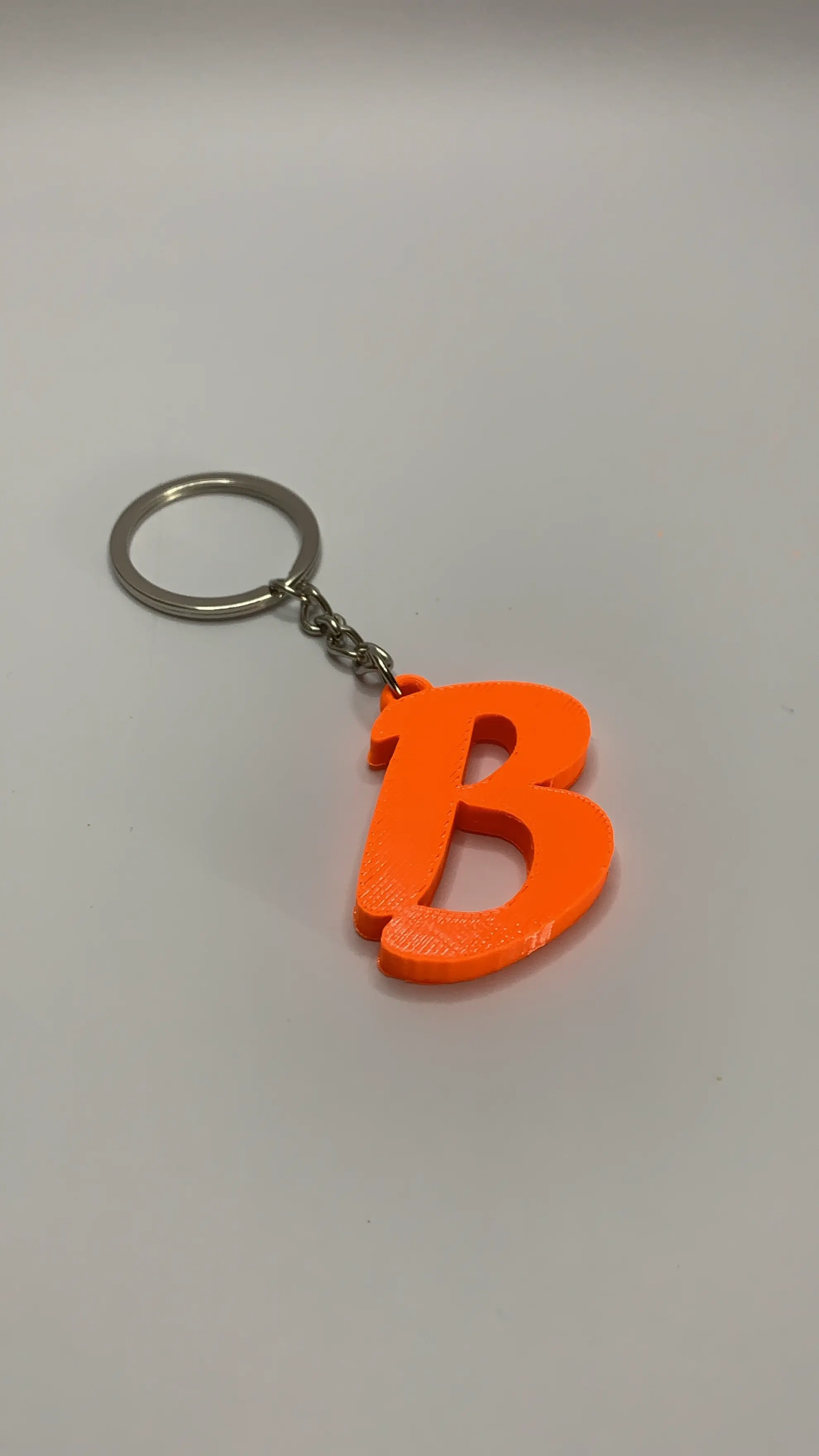 Letter B Keychain