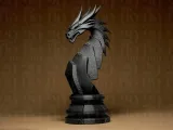 Geometric Dragon Statuette-2