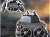 Heuschrecke IVb Grasshopper 10.5cm - miniatures ww2 vehicle-2