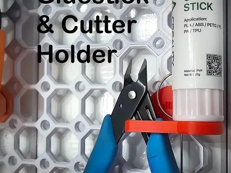 Suporte para Bastão de Cola e Cutter para Multiboard