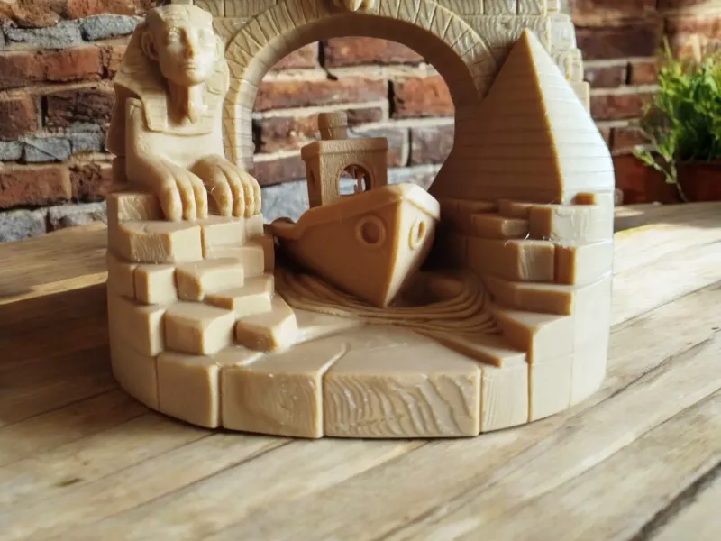 Egyptian Benchy – Through the Ancient Gate