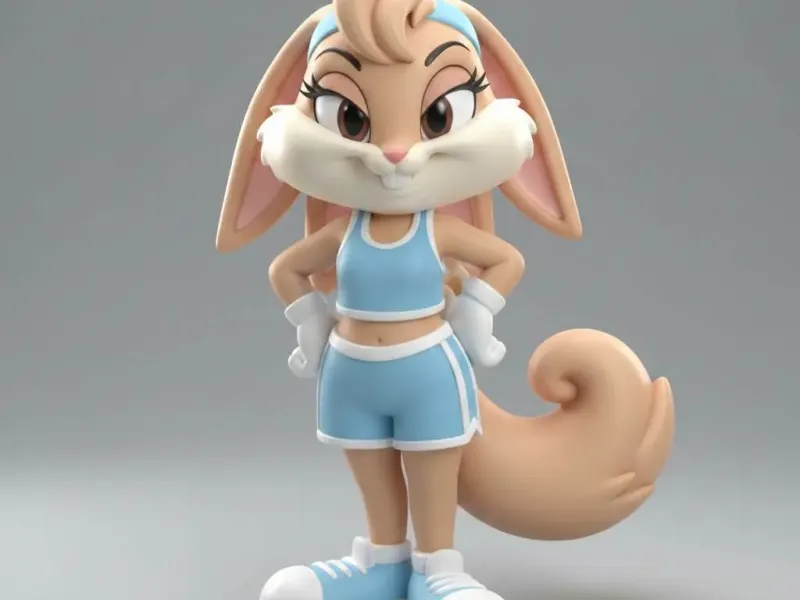 Figura Esportiva da Lola Bunny