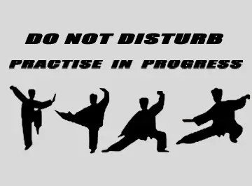 Martial Arts Door Sign 