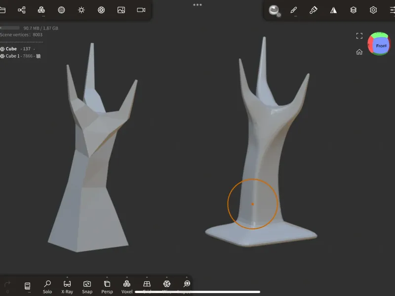 Arvores Secas para mapa de RPG de mesa